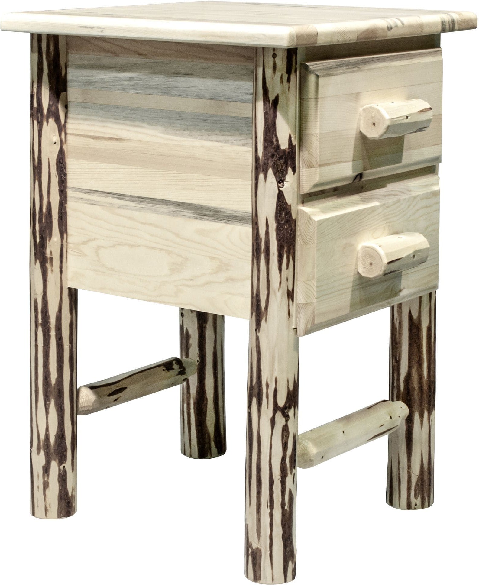 Montana Woodworks Montana Kollektion Nachttisch mit 2 Schubladen