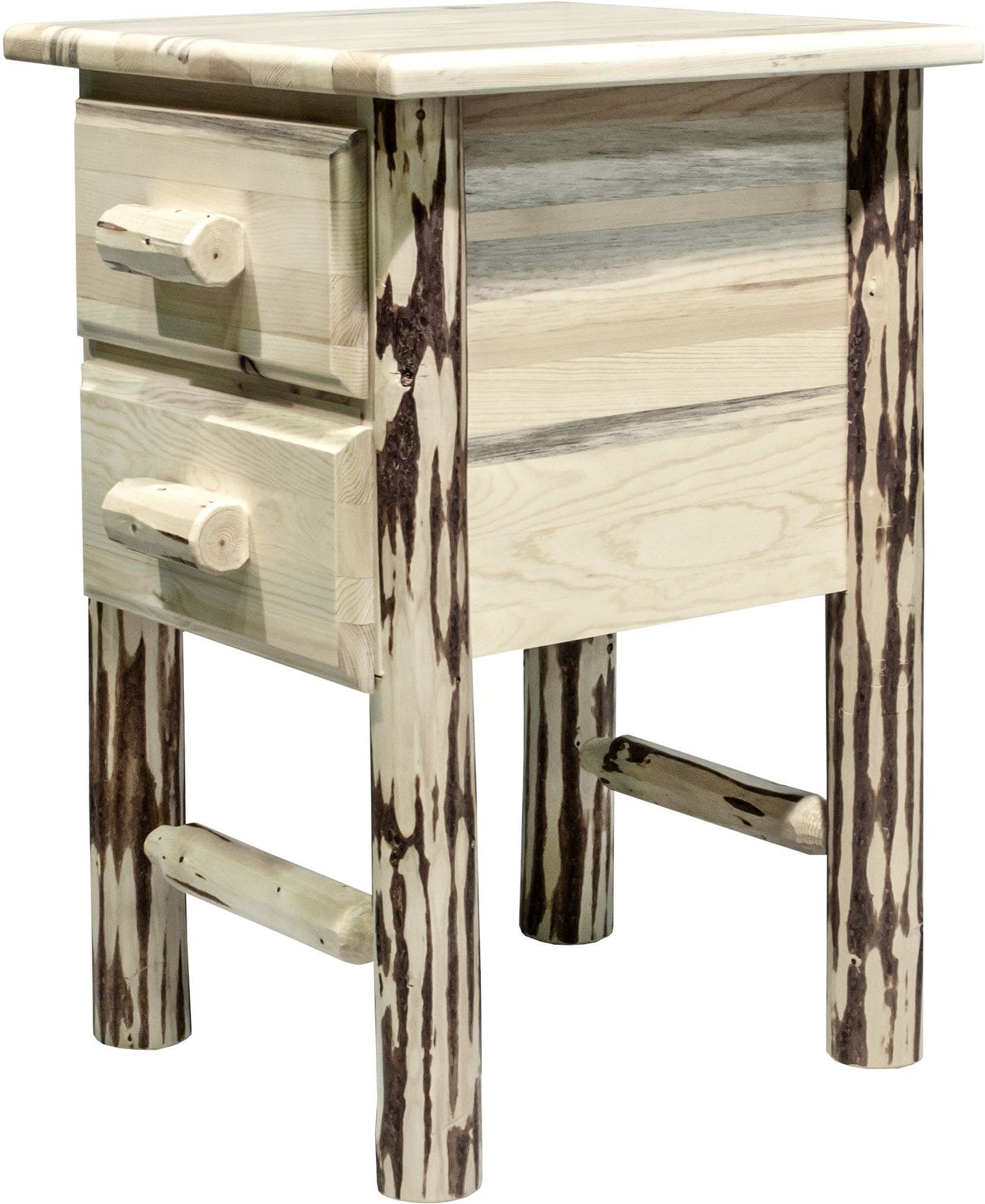 Montana Woodworks Montana Kollektion Nachttisch mit 2 Schubladen