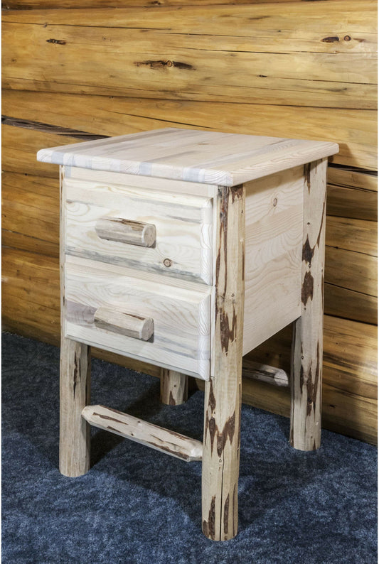 Montana Woodworks Montana Kollektion Nachttisch mit 2 Schubladen