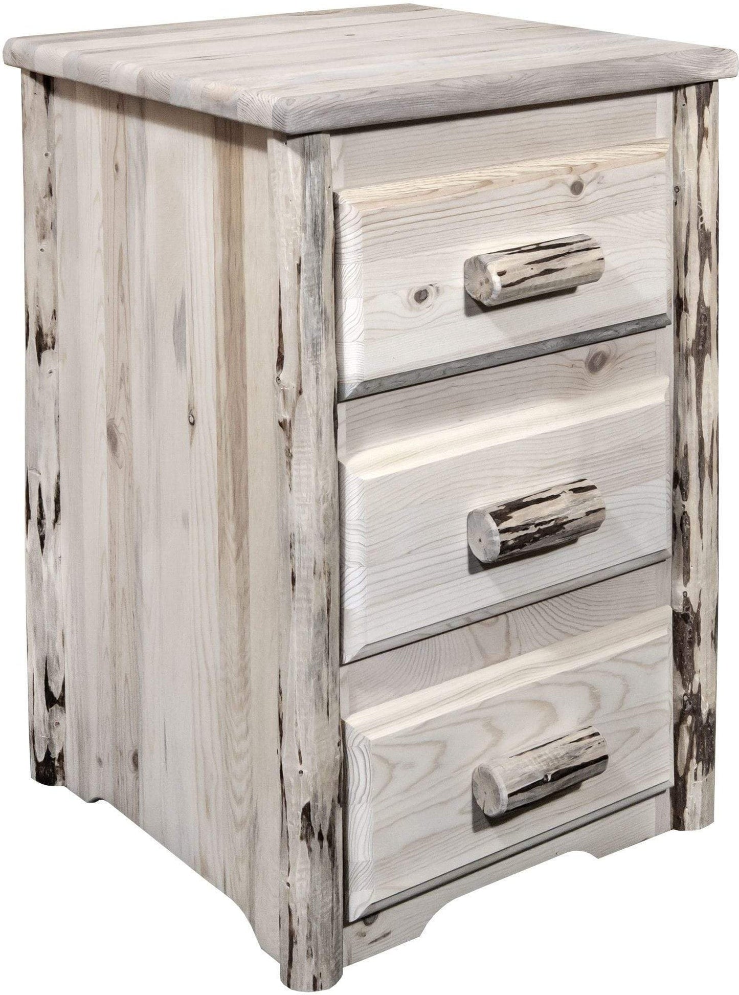 Montana Woodworks Montana Kollektion Nachttisch mit 3 Schubladen