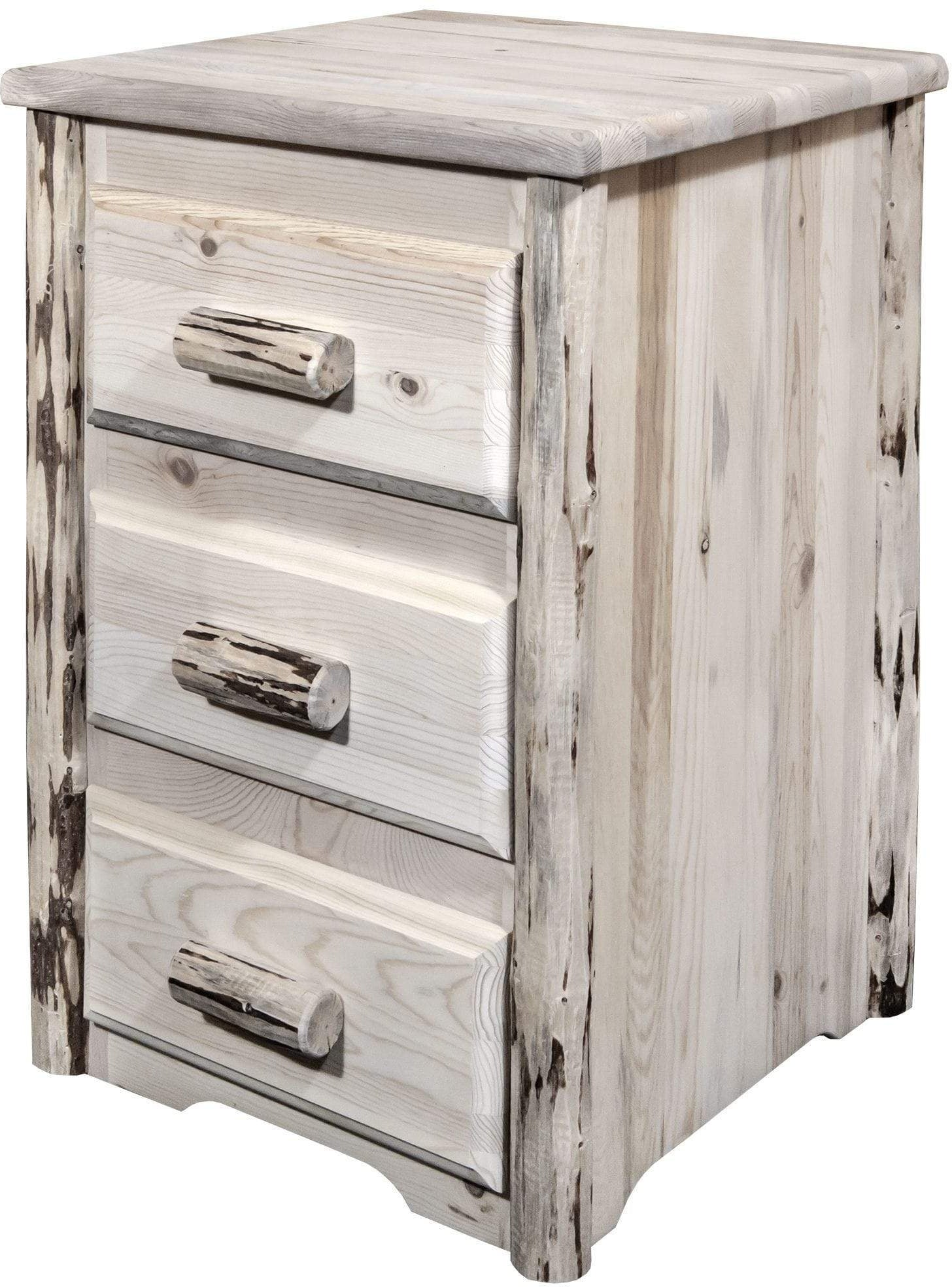 Montana Woodworks Montana Kollektion Nachttisch mit 3 Schubladen