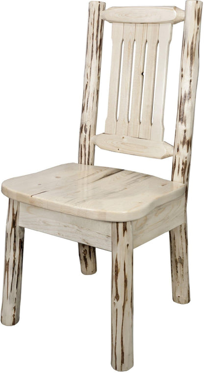 Montana Woodworks Montana Kollektion Beistellstuhl mit ergonomischem Holzsitz
