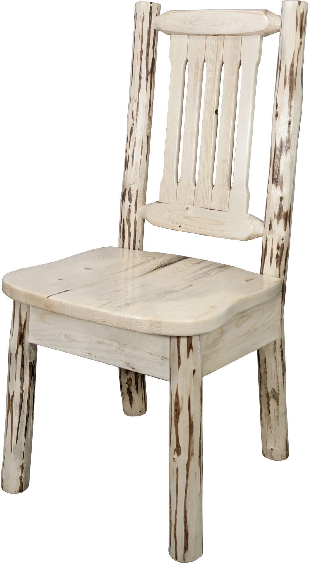 Montana Woodworks Montana Kollektion Beistellstuhl mit ergonomischem Holzsitz