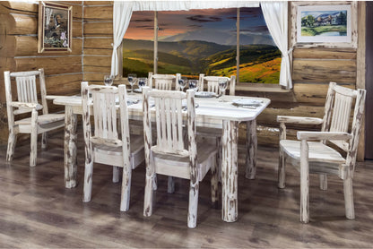 Montana Woodworks Montana Kollektion Beistellstuhl mit ergonomischem Holzsitz