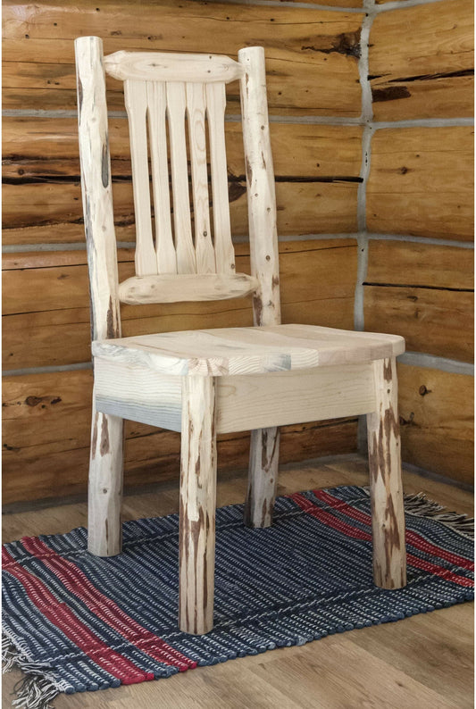 Montana Woodworks Montana Kollektion Beistellstuhl mit ergonomischem Holzsitz