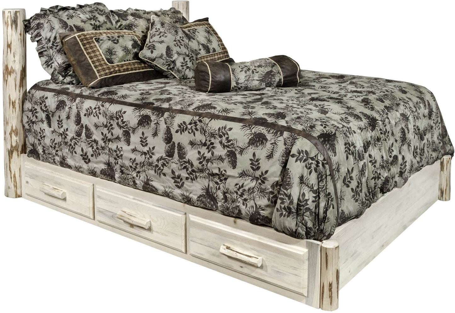 Montana Woodworks Montana Sammlung Twin Storage Platform Bett