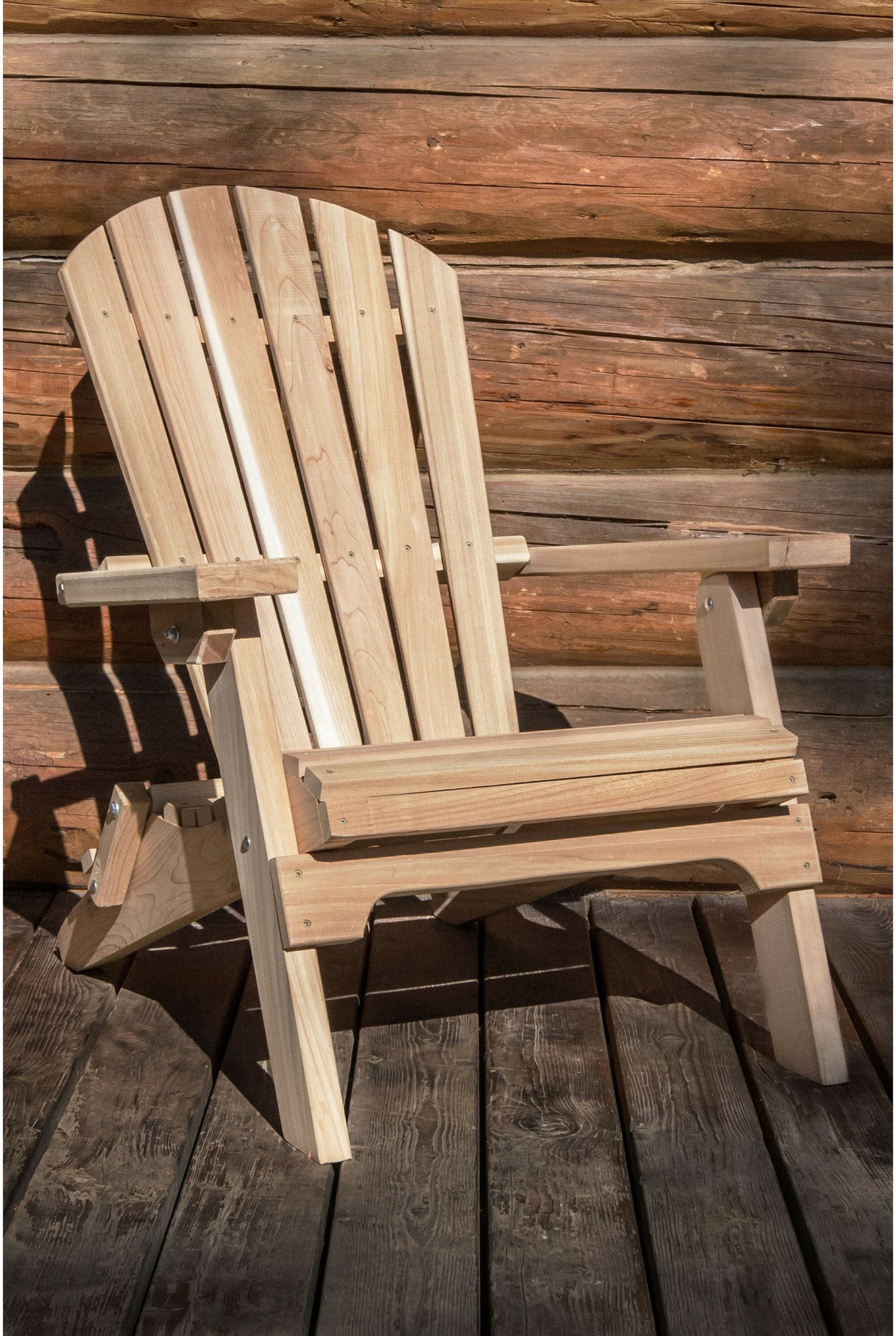 Montana Woodworks Western Rot Cedar Adirondack Stuhl
