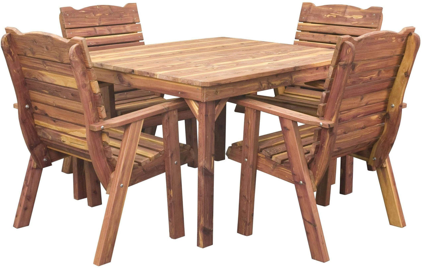 Nature's Rasen & Patio 48' Holz Esstisch Set