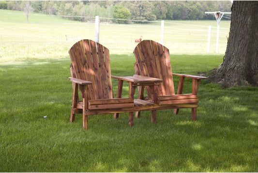 Nature's Rasen & Patio Straightback Chair-Table Combo