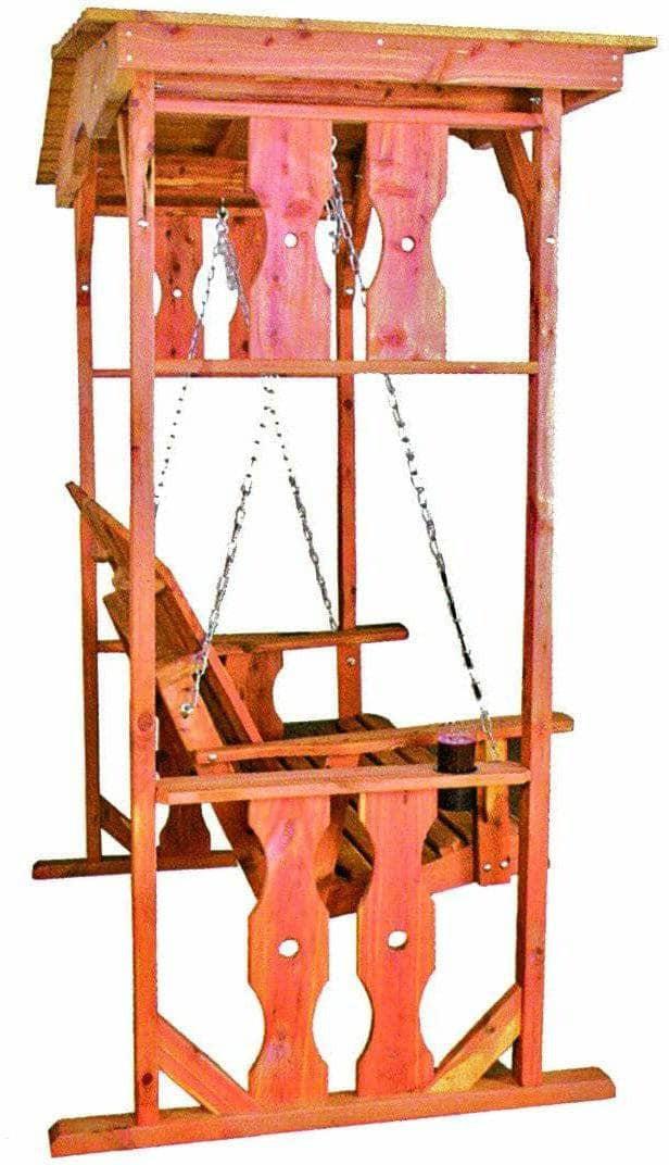 Nature's Rasen & Patio Swing mit Arbor