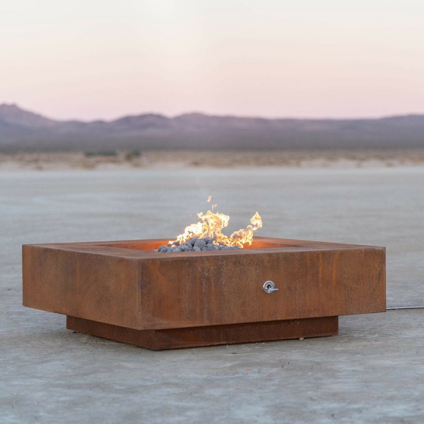 THE OUTDOOR PLUS Cabo Square Fire Pit - Edelstahl