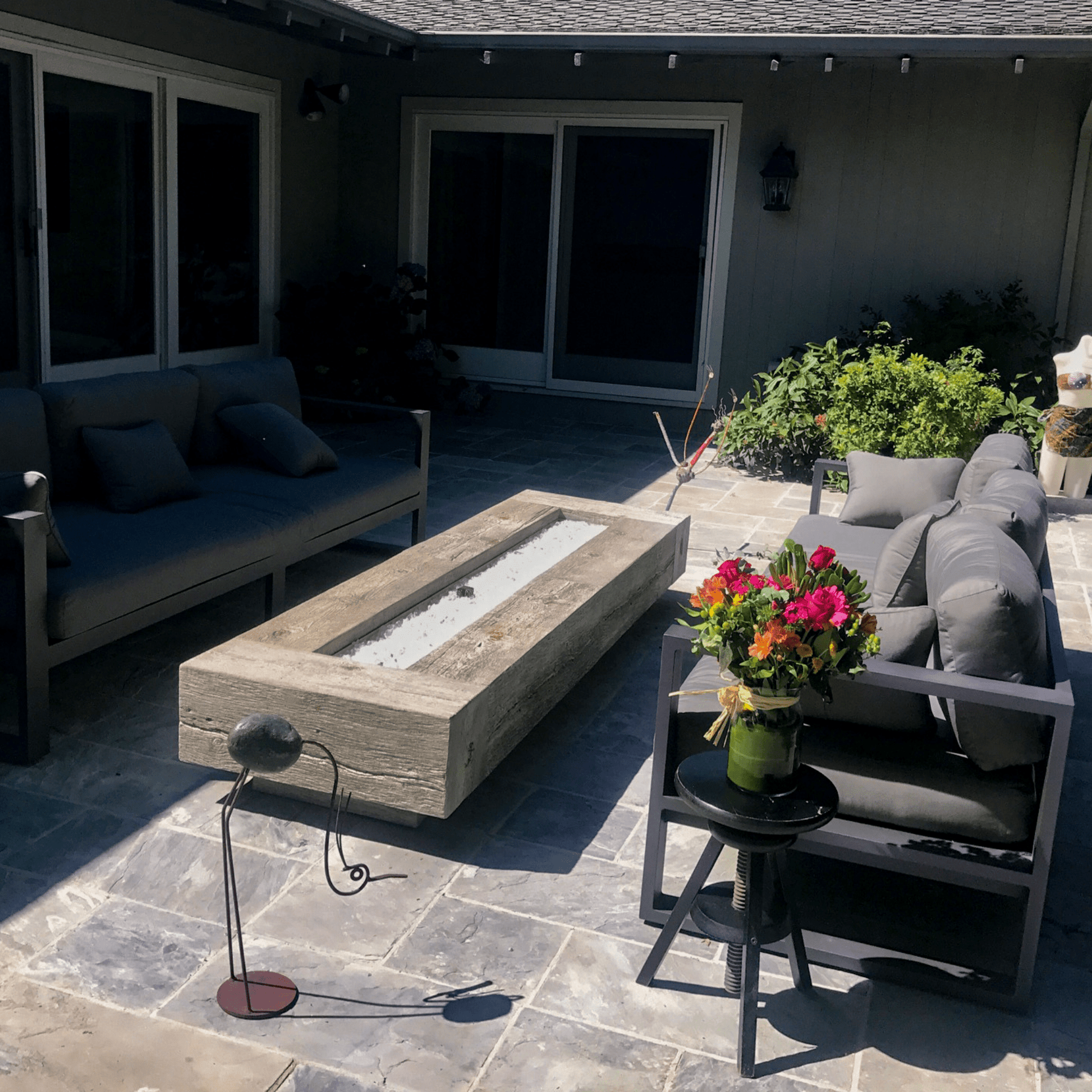 DIE AUSSENSTELLE PLUS Coronado Holzkornfeuerstelle