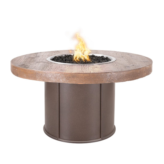 ← Der Outdoor PLUS Fresno 43' Stahl- und Holzkornfeuertisch