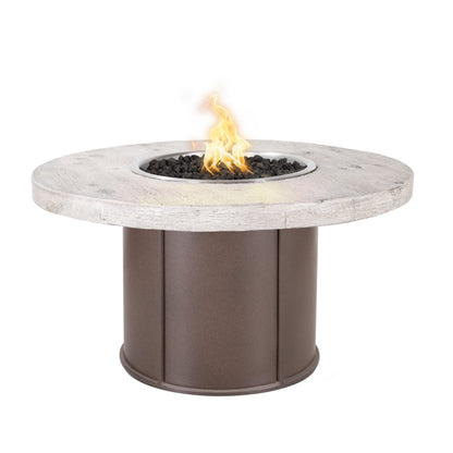 ← Der Outdoor PLUS Fresno 43' Stahl- und Holzkornfeuertisch