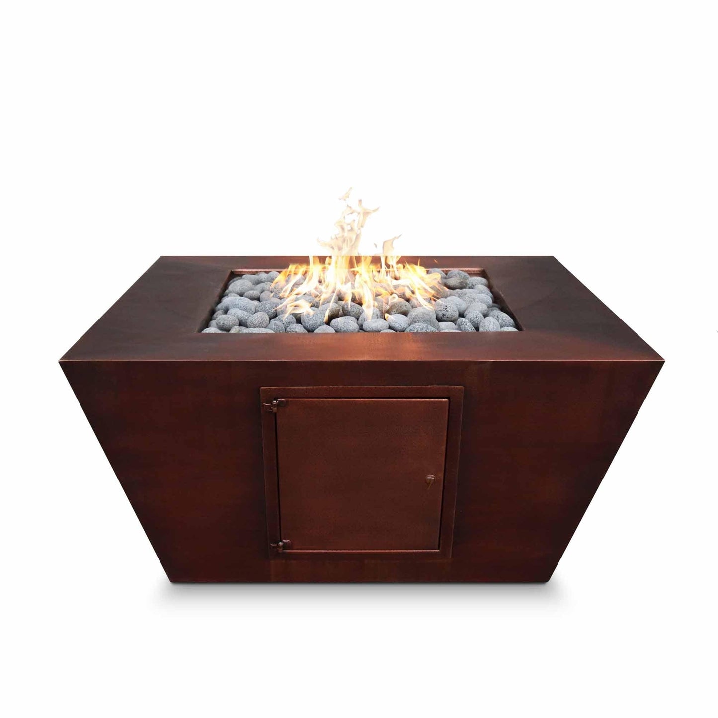 DIE OUTDOOR PLUS Redan Hammered Kupfer Fire Pit