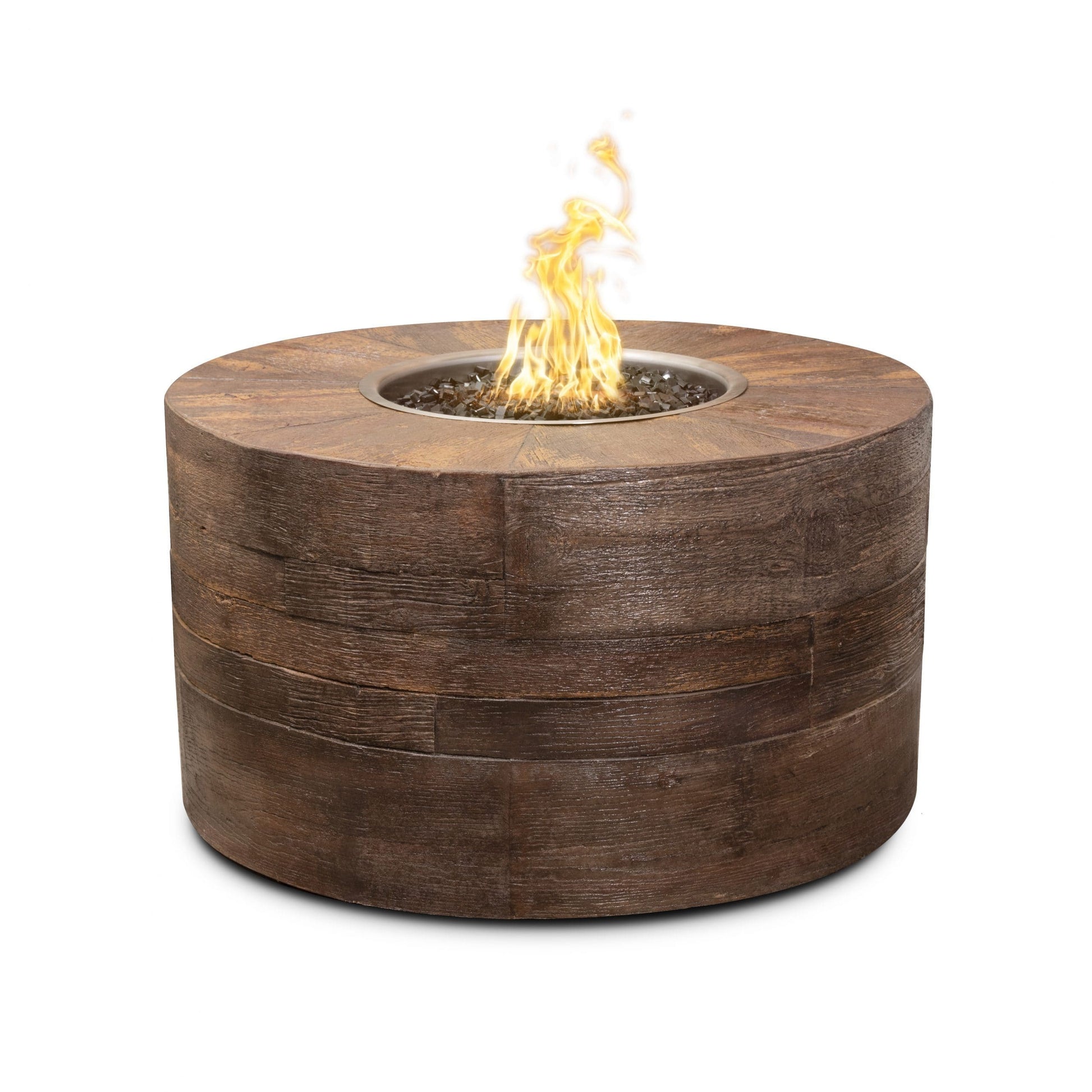 DIE AUSSERHALB PLUS Sequoia Wood Grain Fire Pit