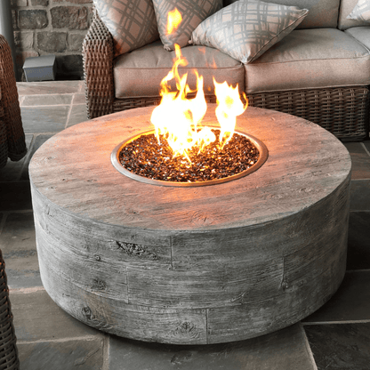 DIE AUSSERHALB PLUS Sequoia Wood Grain Fire Pit