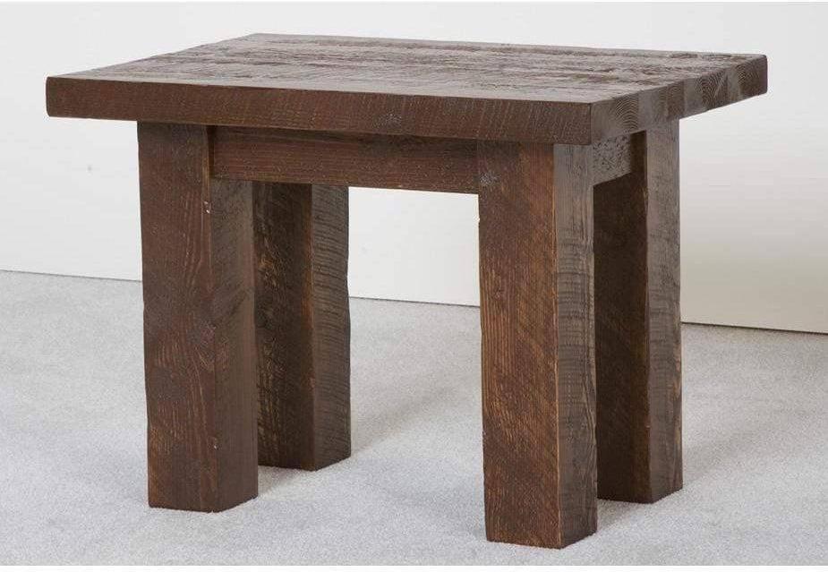 Viking Log Barnwood Endtisch