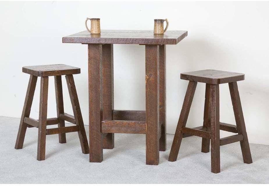 Viking Log Barnwood Pub Tisch