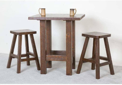 Viking Log Barnwood Pub Tisch