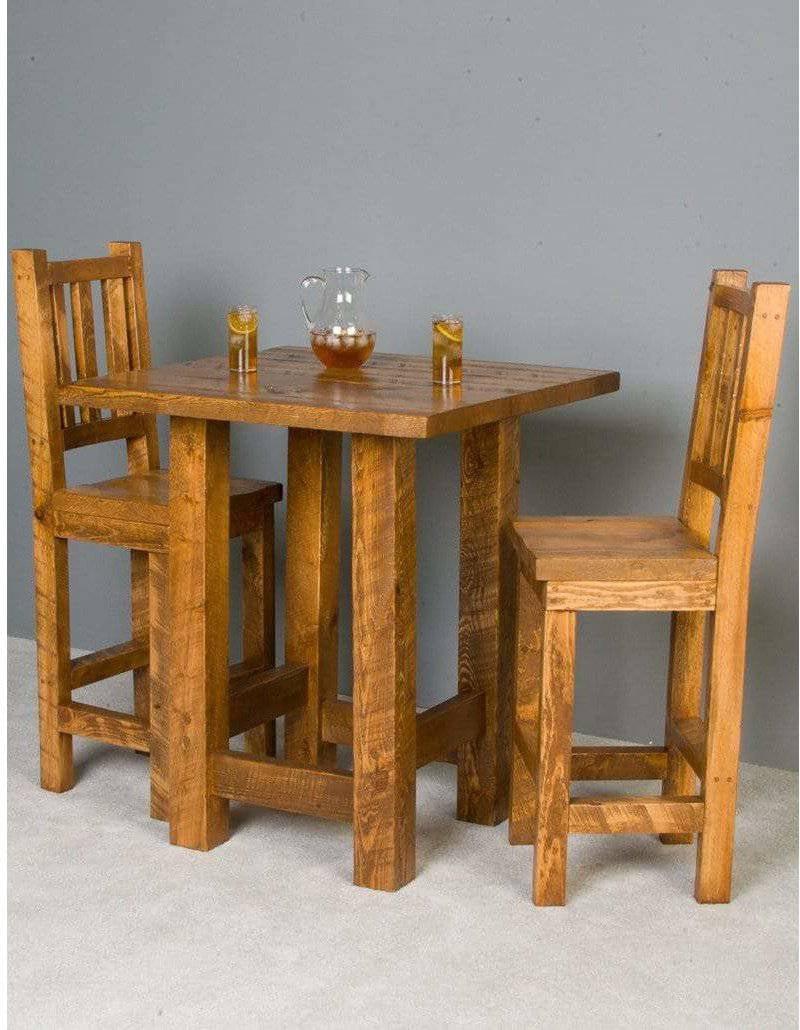 Viking Log Barnwood Pub Tisch