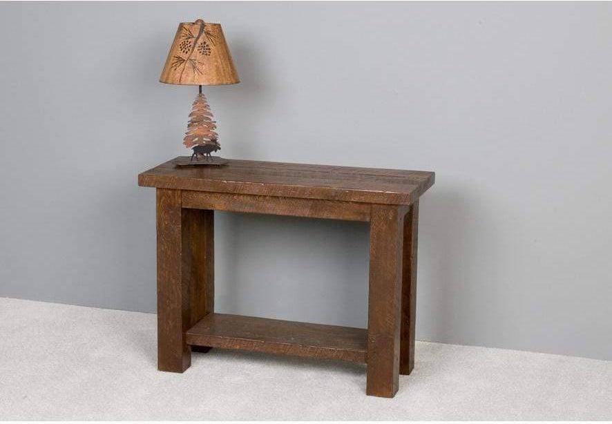 Viking Log Barnwood Sofa Tisch