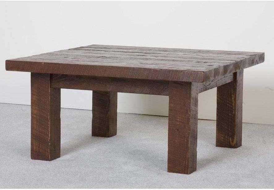 Viking Log Barnwood Square Couchtisch