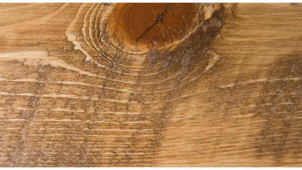 Viking Log Trestle Barnwood Esstisch