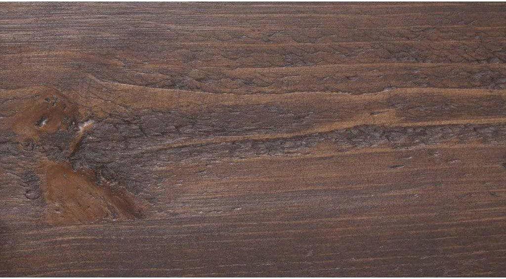 Viking Log Trestle Barnwood Esstisch