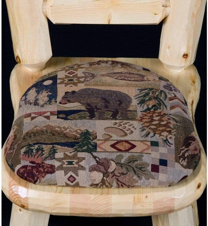 Viking Log Barnwood Polsterstuhl