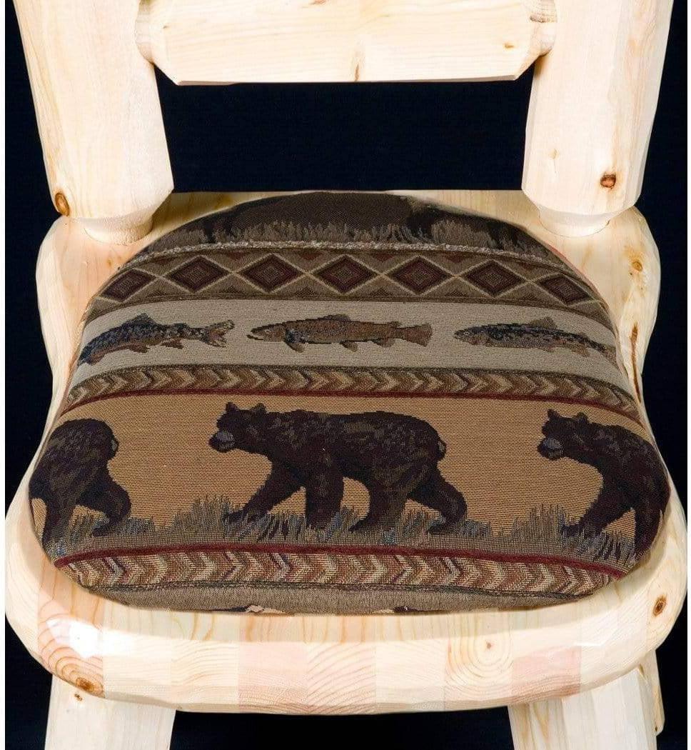 Viking Log Barnwood Polsterstuhl