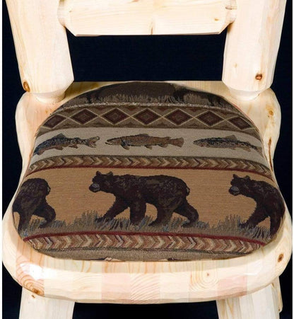 Viking Log Barnwood Polsterstuhl