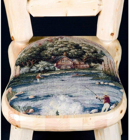 Viking Log Barnwood Polsterstuhl