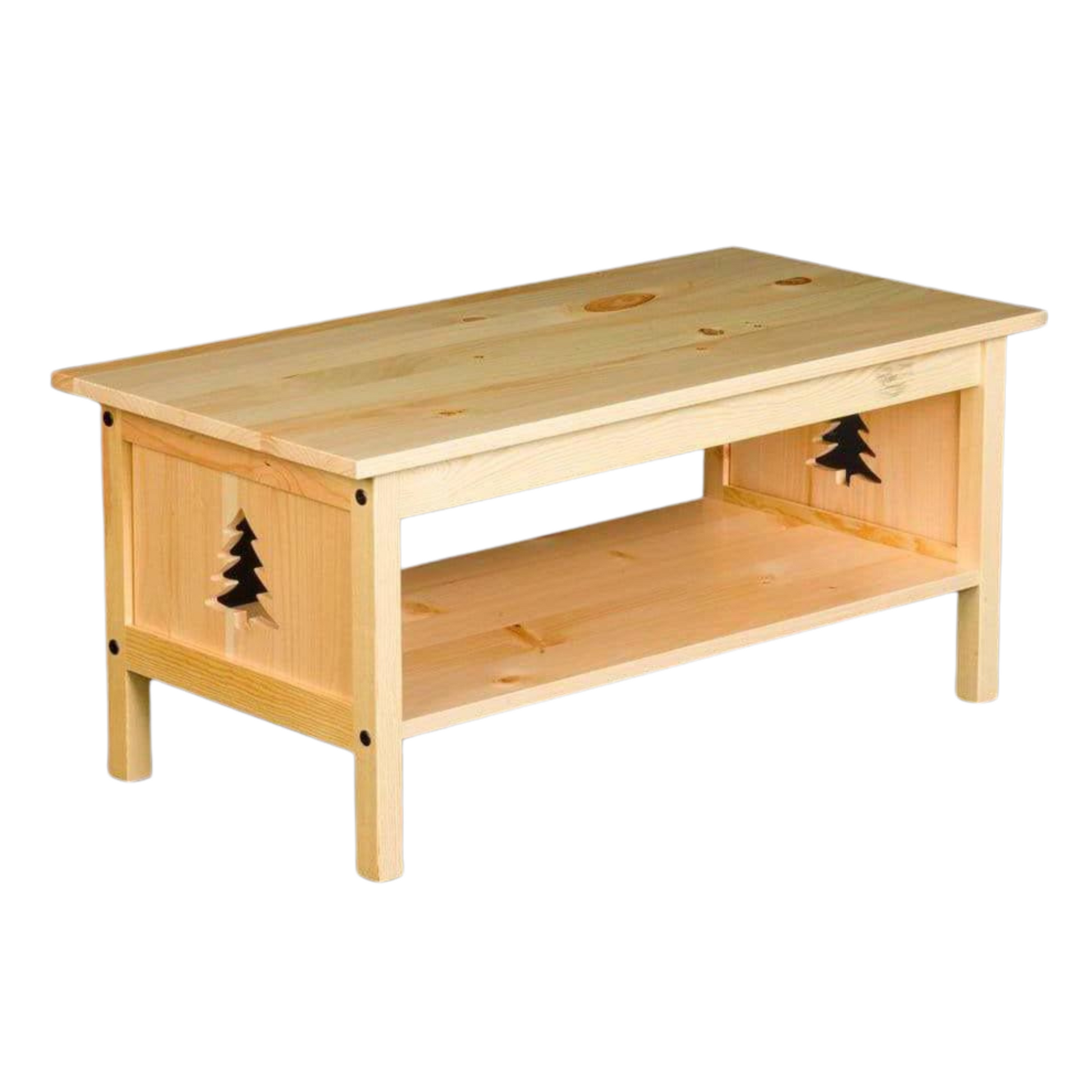 Viking Log Pine Couchtisch