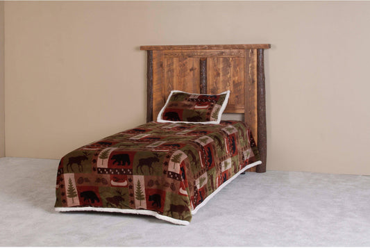 Viking Log Rocky Creek Sawtooth Hickory Bett