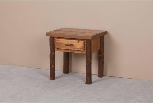 Viking Log Sawtooth Hickory 1 Schublade Nachttisch