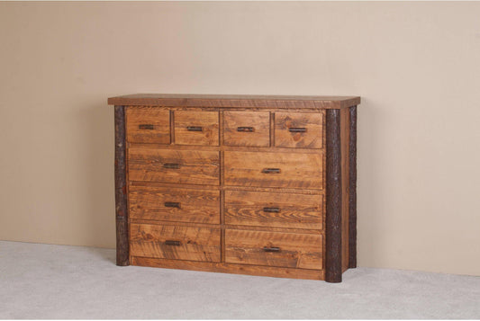 Viking Log Sawtooth Hickory Zehn Schubladen Schach