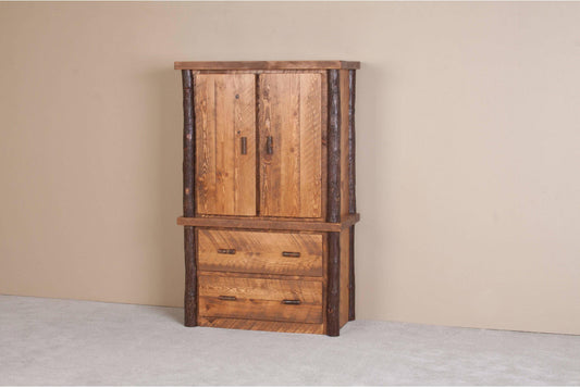 Viking Log Sawtooth Hickory 2 Schubladenarmoire
