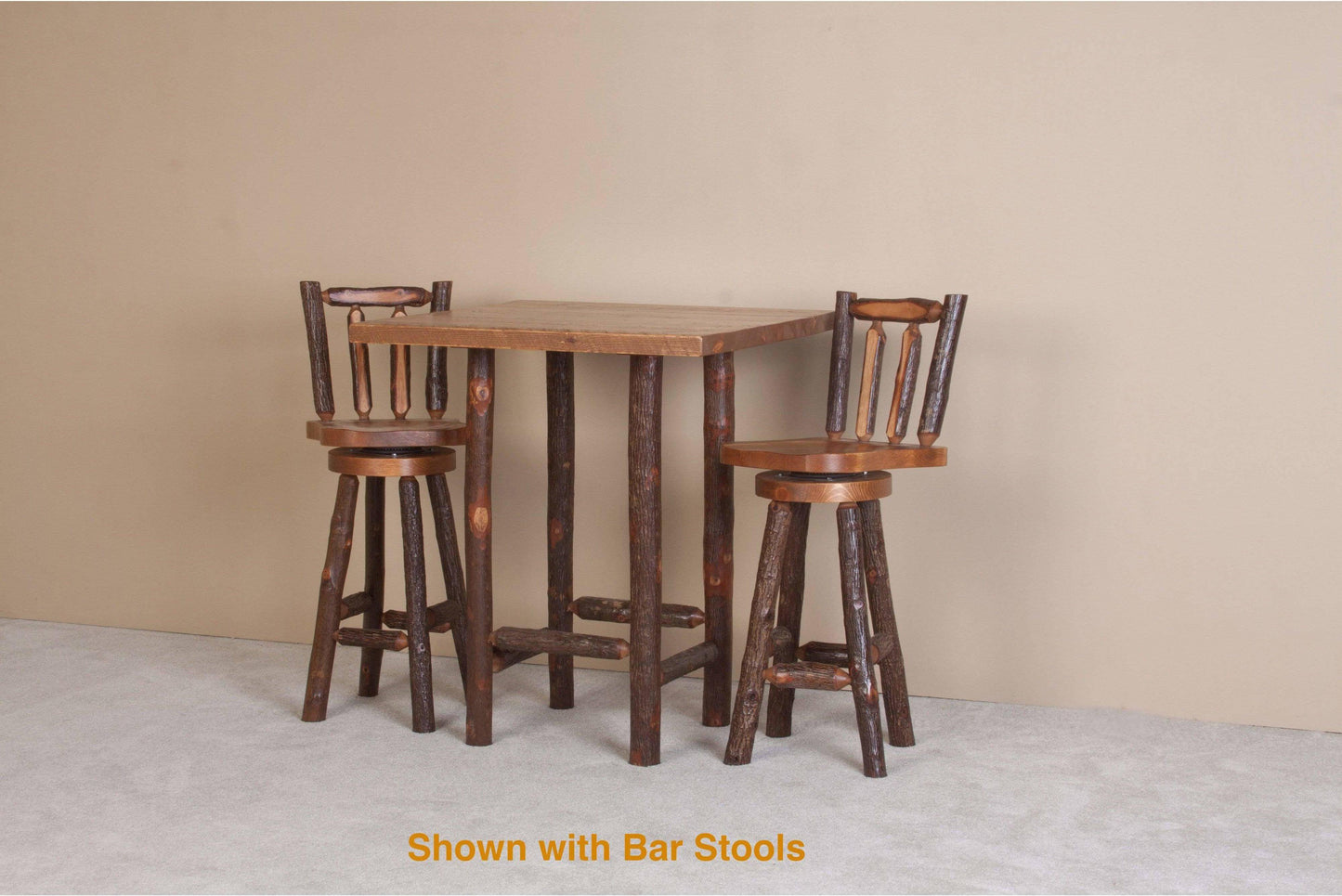 Viking Log Sawtooth Hickory Pub Tisch