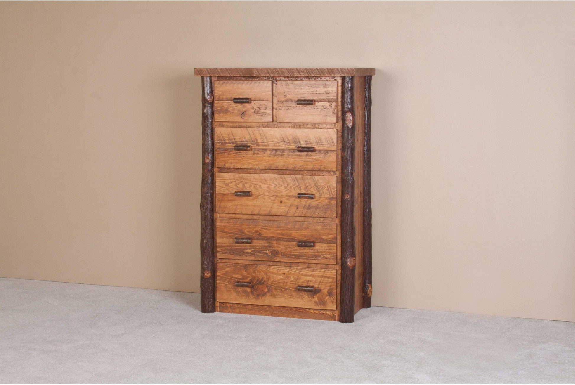 Viking Log Sawtooth Hickory Sechs Schubladen