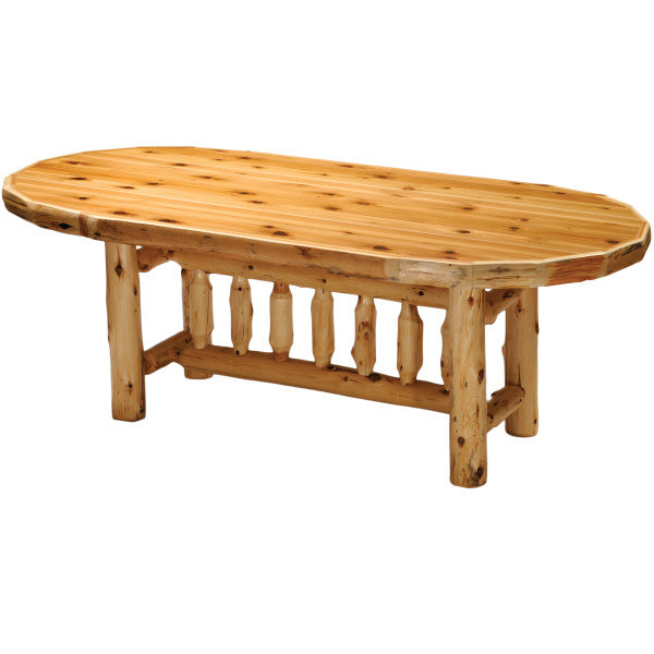 Fireside Lodge Cedar Oval Lodge Esstisch